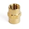 Homeplus+ ATC 1/4 in. FPT X 1/4 in. D FPT Brass Coupling 6JC120810701028 - alternate 2